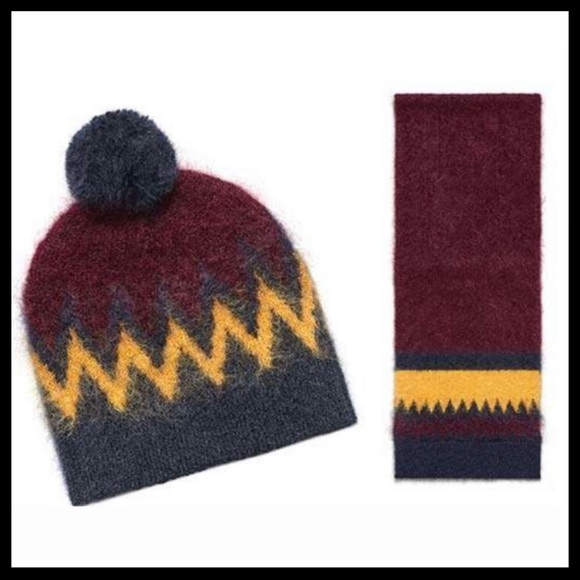 •ERDEM X H&M Collaboration Hat & Scarf Set - Picture 1 of 10